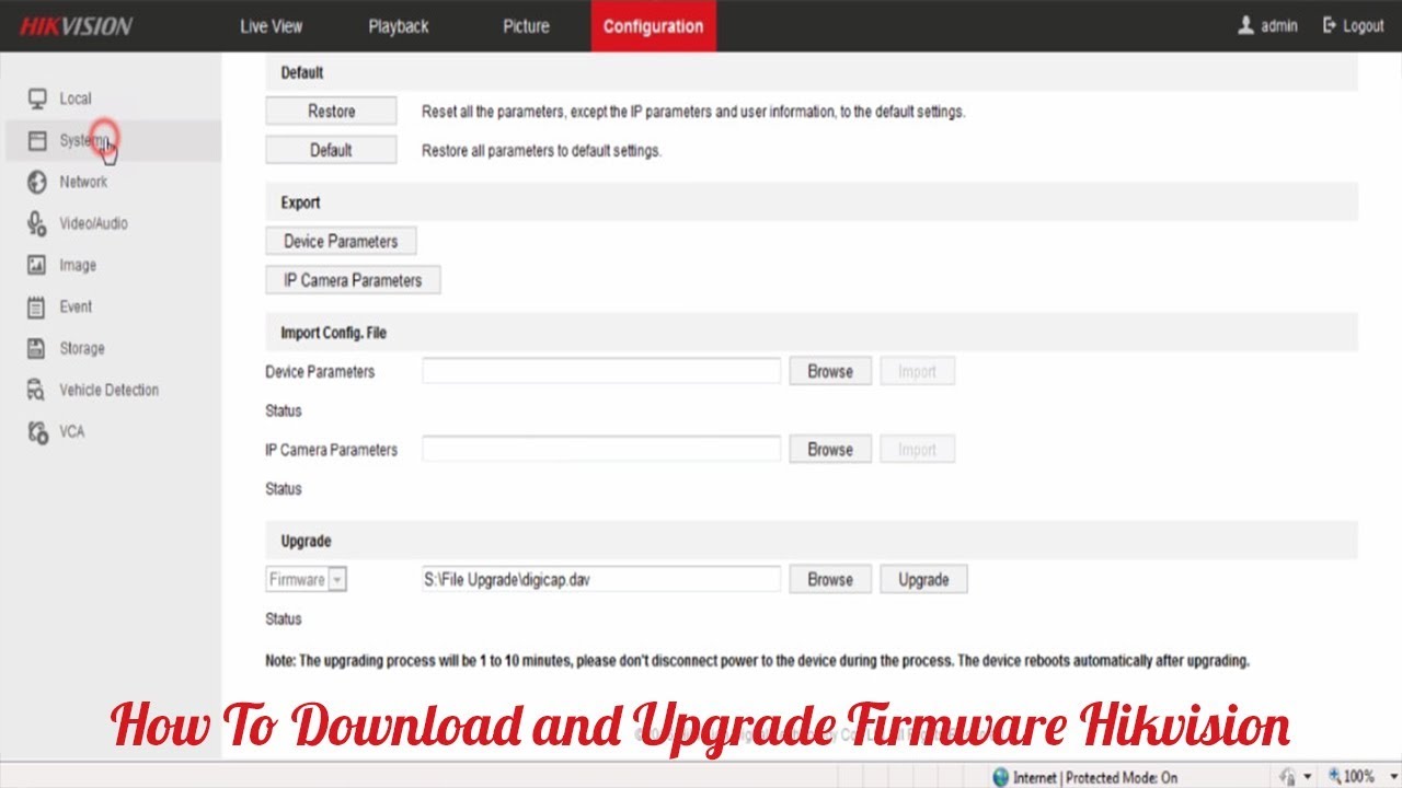 how to upgrade hdhomerun firmware